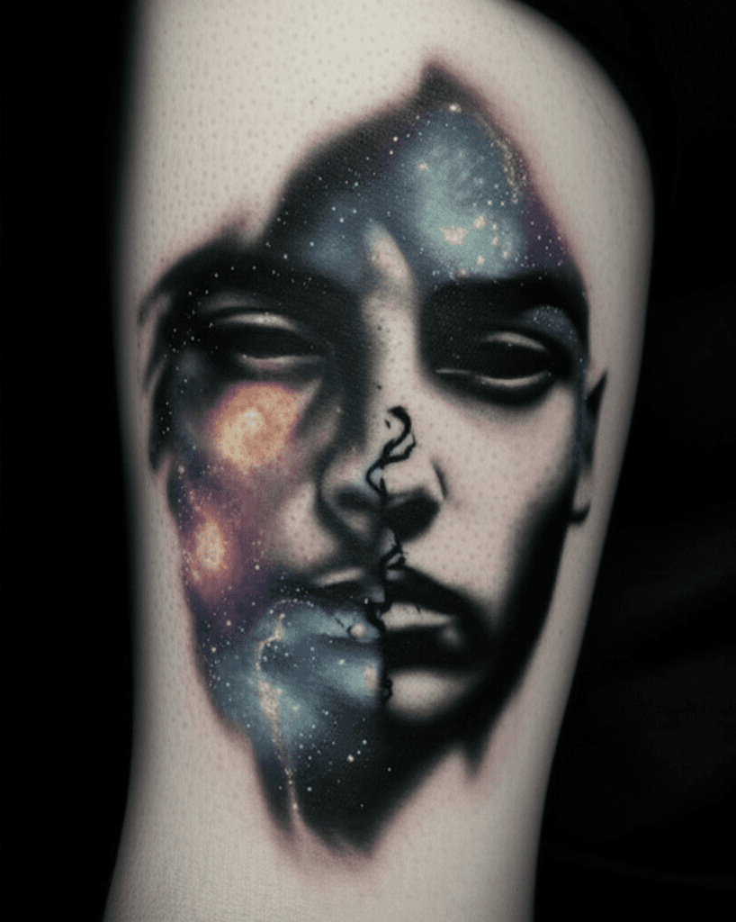 Surreal tattoo style